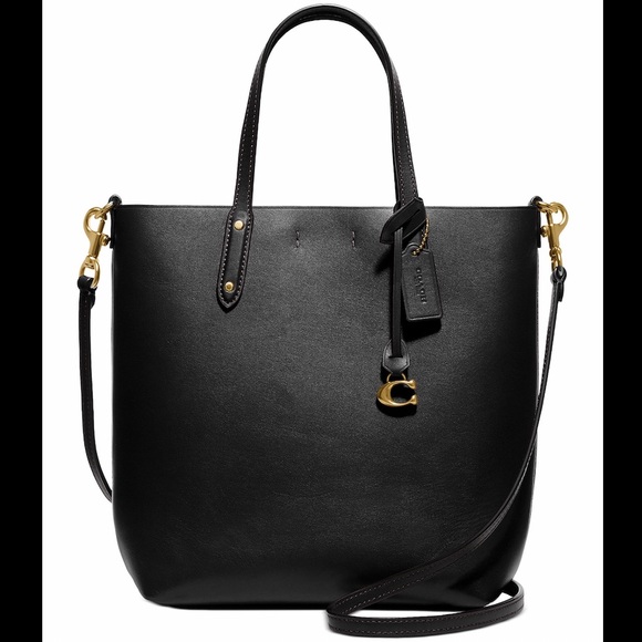 Coach Handbags - 🆕COACH Refined Calf Leather Central shopper tote.